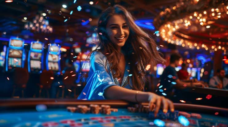 Esports ပွဲတော်တွင် ကစားသမားများ ဂိမ်းကွင်းပေါ် ပြိုင်ဆိုင်နေသောမြင်ကွင်း
